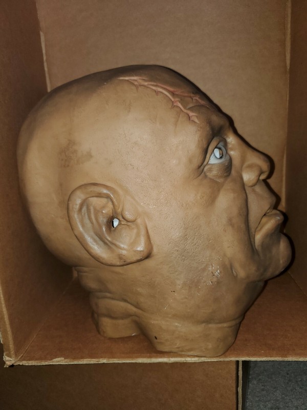 1977 Don Post Studios Tor Johnson Halloween Mask Vintage Wrestling Movies