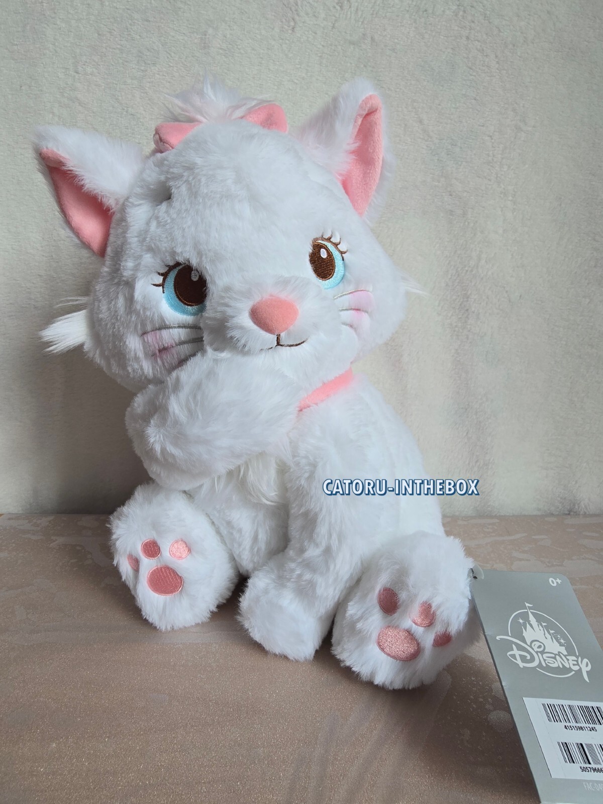 Peluche Marie Disney Aristochats style kawaii japonais pour décoration de chambre ado