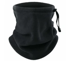 Winter Fleece Neck Warmer Gaiter Ski Tube Scarf - Cold Weather Face Mask Shield