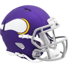 Minnesota Vikings Tribute Speed Riddell Mini Helmet New in box