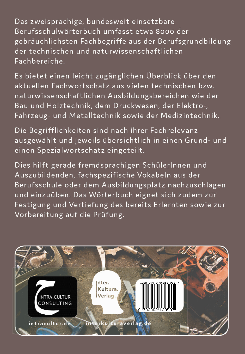 Thumbnail - Interkultura Verlag / Berufsschulwörterbuch Für Technische Berufe Teil