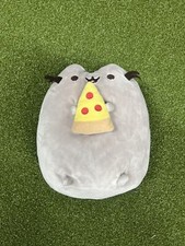 2017 GUND Pusheen Cat Holding Pizza Plush