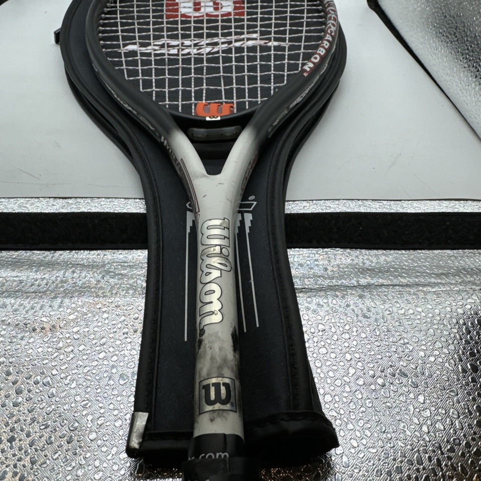 Wilson Hyper Hammer 170 Squash Racket/Racquet (Black) Needs Grip Tape