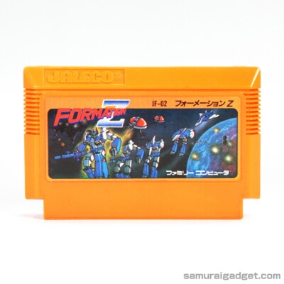 Formation Z (Aeroboto) Nintendo Famicom / FC [Japanese NES] JALECO JF-02 (1985)