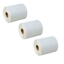 3 Rolls 4x6 Direct Thermal 250/R Shipping Labels for Zebra 2824 Eltron Rollo