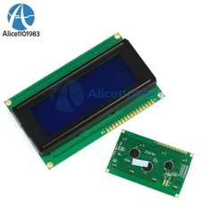 3.3V Blue 2004 20x4 Character LCD Display Module w/Tutorial,HD44780 Controller