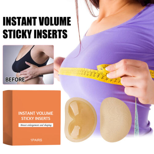 Push up Bra Pads Women's Adhesive Push up Pad Breast Enhancers excellent