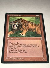 Sabretooth Tiger Magic the Gathering