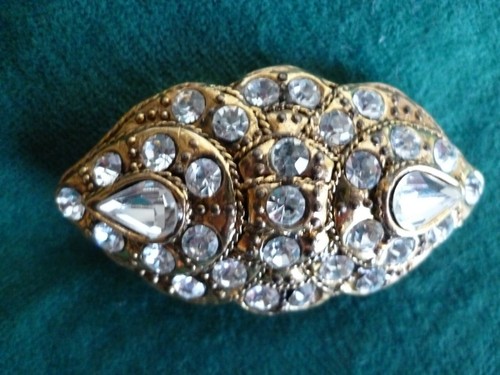 Exquis pendentif cartouche égyptienne antique en or jaune 10 carats
