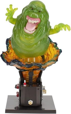 Royal Bobbles Ghostbusters Classic Slimer Bobblescape in Ghost Trap Vortex NIB