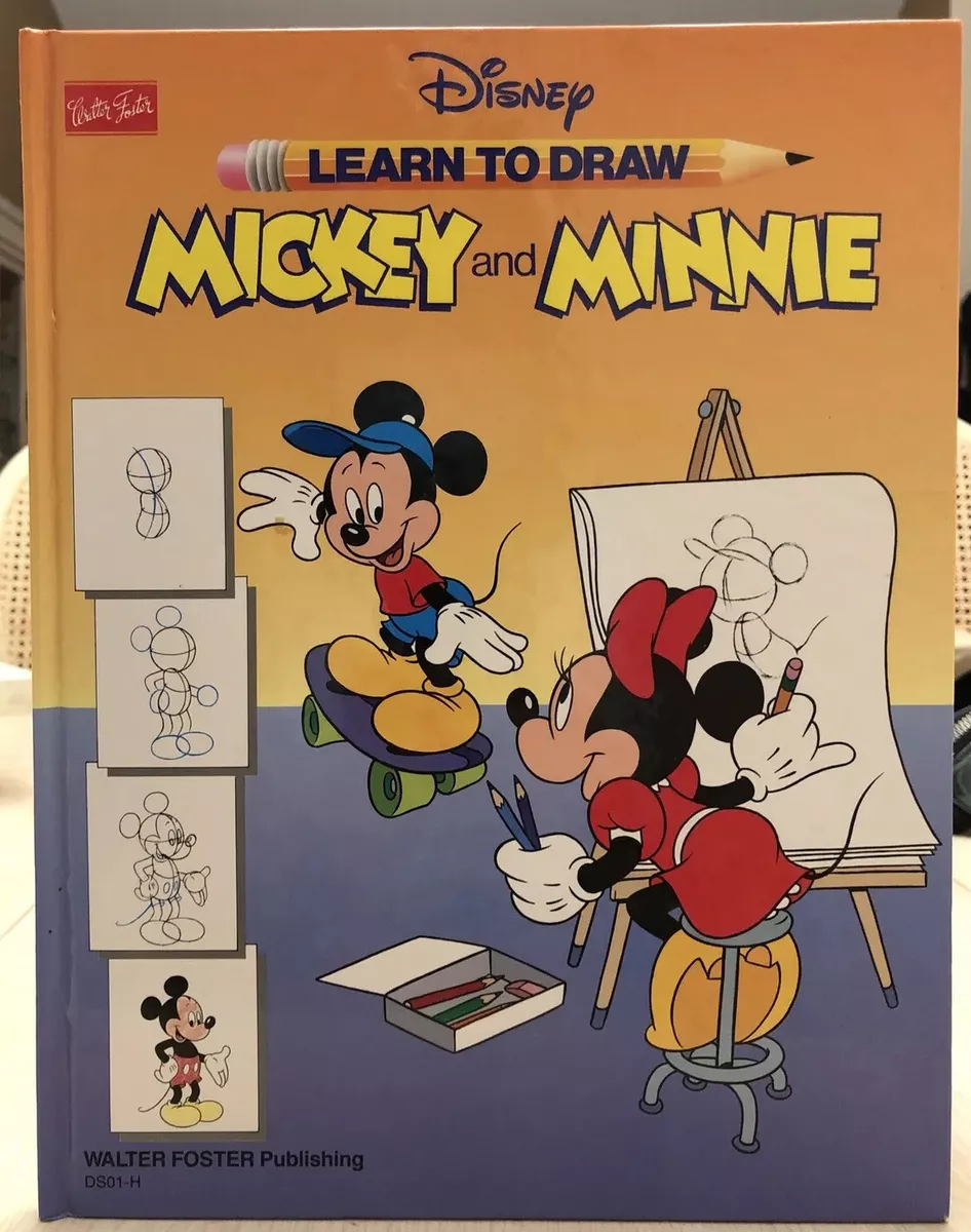 How to draw mickey mouse - B+C Guides