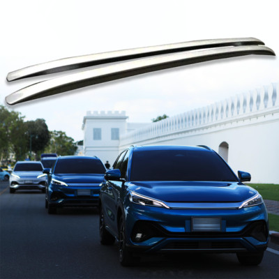 2 Pieces ABS Roof Rail Racks Side Rail Bar Fits for BYD Atto 3 2022-2024