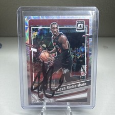 2023-24 Donruss Optic Premium Scope #98 Josh Richardson /249 Signed IP Autograph