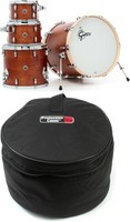 Gretsch Drums Brooklyn 4-piece Shell Pack - Satin Mahogany + G... - Value Bundle on sale Gretsch Drums Brooklyn 4-piece Shell Pack - Satin Mahogany + G... - Value Bundle on sale