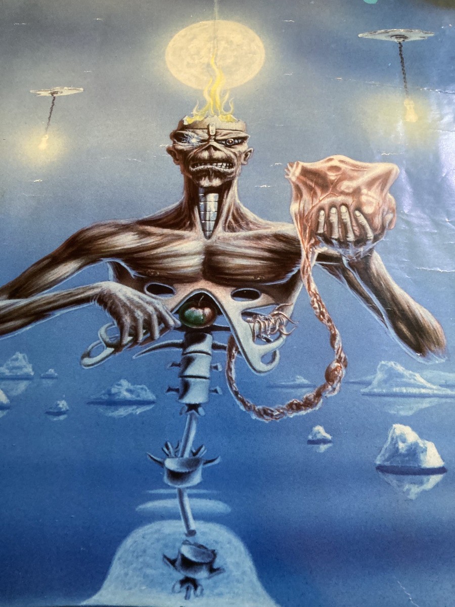 Vintage Original 1988 Iron Maiden Seventh Son of a Seventh Son