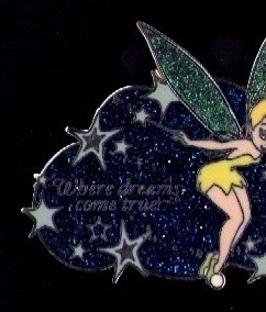 Disney Exclusive Walt World Tinker Bell Pixie Dust pin