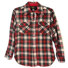 Vintage Swanndri Ltd. Men's Medium Wool Plaid Button Up Made in New Zealand