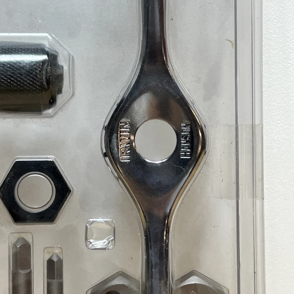 Irwin Hanson 11-Piece SAE All-Purpose Tap & Die Set USA - Image 2 of 4