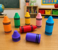 Giant Crayon Storage Case  - Crayola - Inspired Desk Tidy Organiser