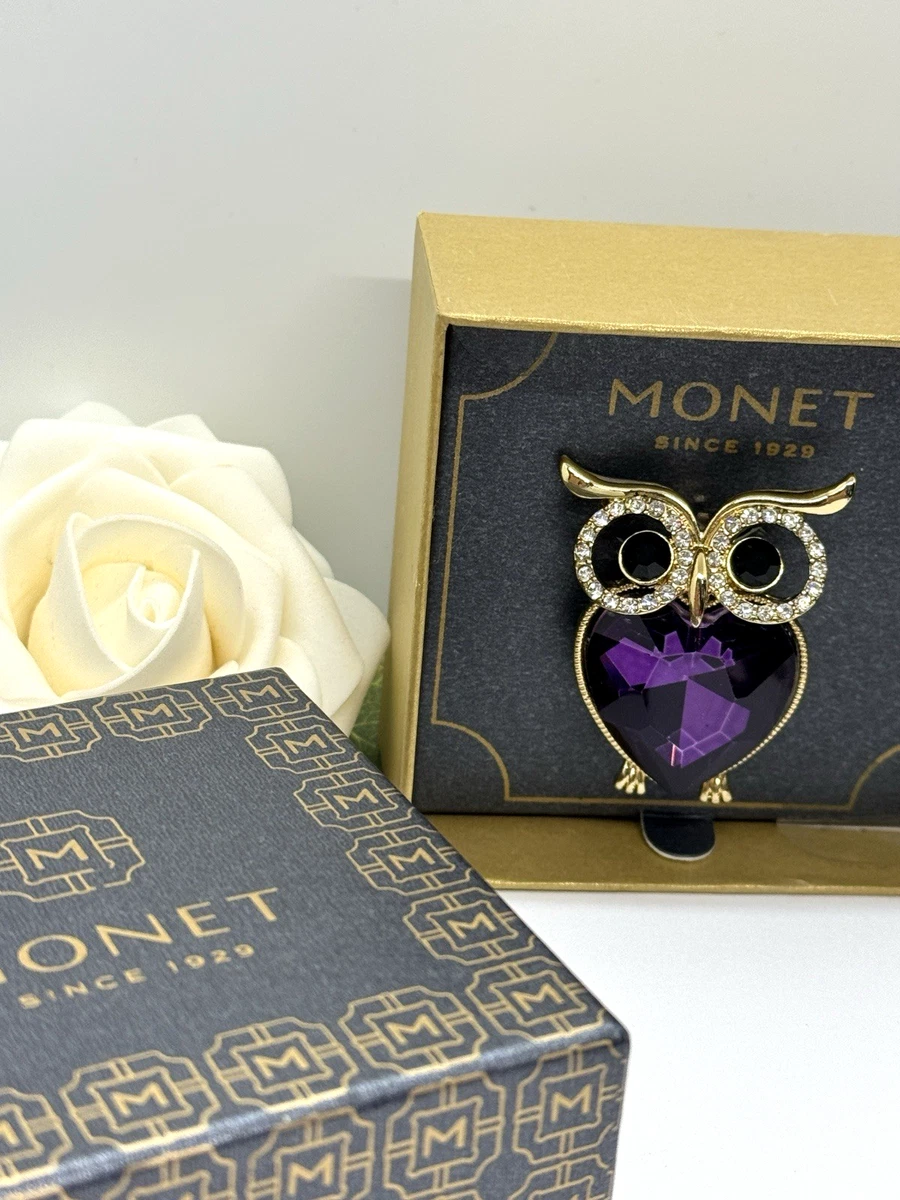 Monet Gold Fashion Brooches & Pins for sale | eBay
