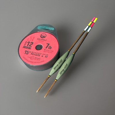 Guru QM1 Bait Band Fishing Ready Rig 15 Inch Floats Handmande