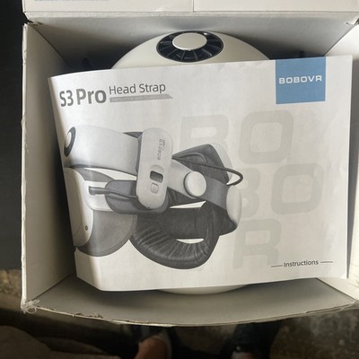 BOBOVR S3 Pro Battery Strap Accessories,Head Air Cooling System New (Open Box)