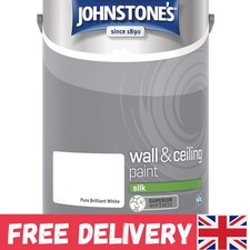 Brilliant White Silk Emulsion 5L by Johnstone