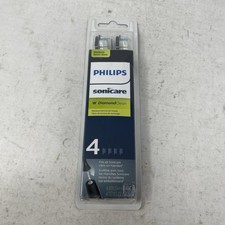 Philips Sonicare DiamondClean Toothbrush Head 4Pcs Black HX6064/95