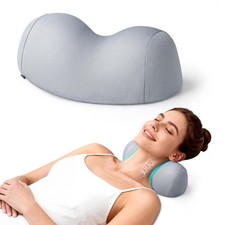 Small Neck Stretcher Pillow for Pain Relief, Soft Cervical Traction Device Ne...