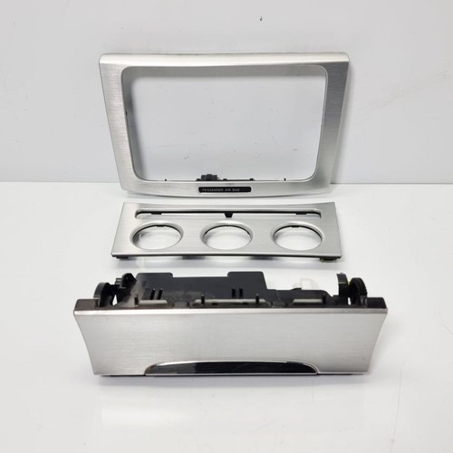 VW PASSAT (3C2) Mittelkonsole Radioblende Dekorblende Alu gebürstet 3C0858069P