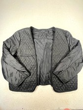Chaqueta Wilsons Leather Experts Thinsulate Forro Para Hombres XL Negra Acolchada Cremallera Completa