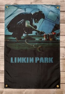 タレントグッズ 超希少品！Linkin Park 2001 布ポスター フラッグ