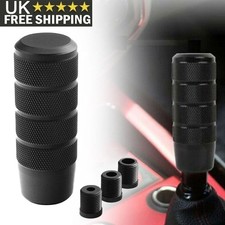 Universal Car Aluminum Manual Gear Stick Shifter Lever Shift Knob with 3 Adapter