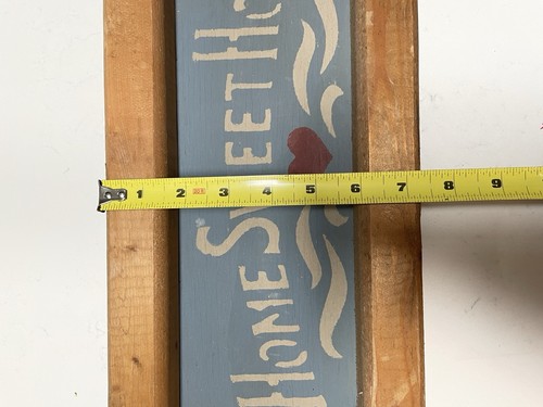 Vintage Wooden Home sweet Home Sign - Picture 3 of 5