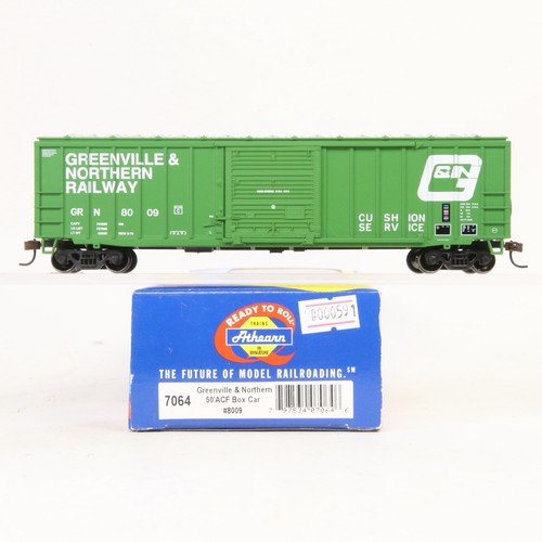 Coche de carga Athearn HO Greenville & Northern GRN #8009 50’ ACF | Zustand: Used
