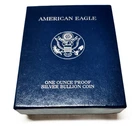 2003‑W American Eagle 1 oz Proof Silver Bullion Coin West Point Mint  Box & COA