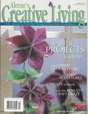 Aleene's Creative Living Magazine Mar 1999 Decorations Crafts Easter Projects