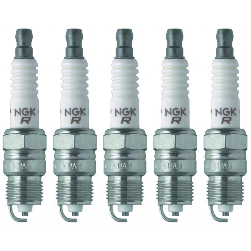 NGK Spark Plug 6630 5-PACK V-Power UR4 14mm Copper/Nickel, Tapered, HR 4