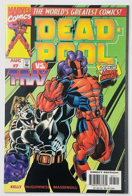 Deadpool #7 Marvel 1997 Deadpool Vs T-Ray NM Joe Kelly Ed McGuinness
