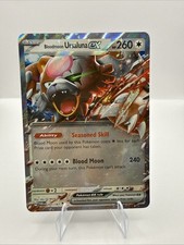 ursaluna pokemon card value Pokémon TCG: Bloodmoon Ursaluna ex Box – GoldenFishGames main image 0