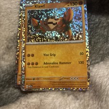 Pokemon TCG - Klawf 011/015 - Holo card - McDonalds Happy Meal 2023 B3