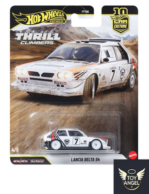 Hot Wheels Premium Car Culture Thrill Climbers Lancia Delta S4 - Neu&Ovp
