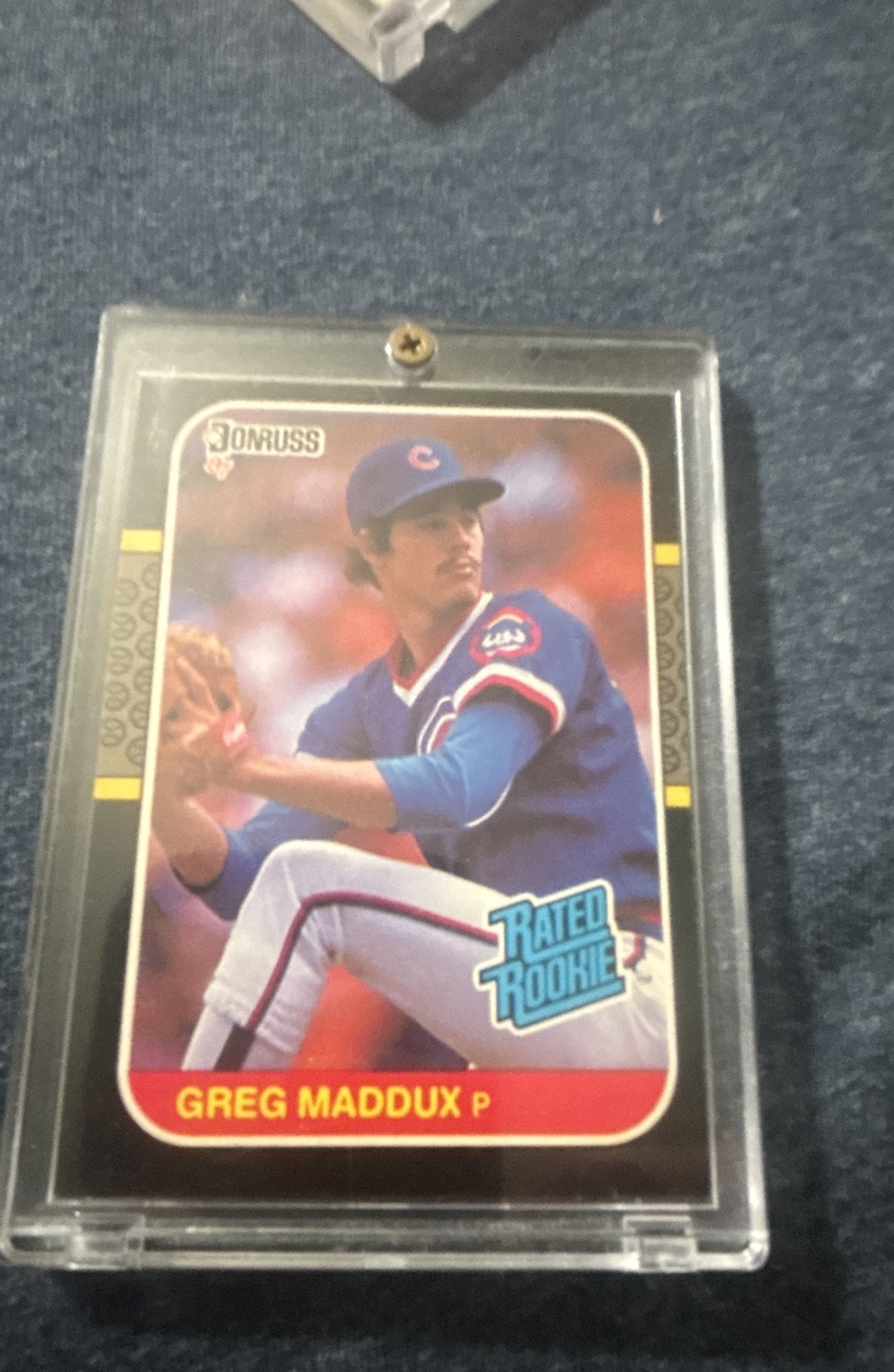 1987 Donruss - Rated Rookie Greg Maddux #36 (RC)