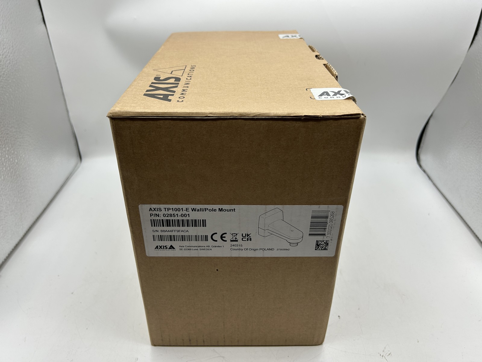 AXIS TP1001-E Wall/Pole Mount P/N: 02851-001 W/ FREE SHIPPING