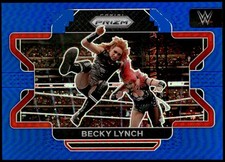 2022 Panini Prizm WWE #97 Becky Lynch Blue #/199 F3