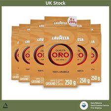 Exquisite Qualità Oro Ground Coffee 100% Arabica Medium Roast 6 x 250g 30.66 per kilo