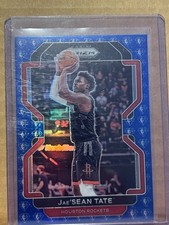 2021-22 Prizm Basketball NBA 75th Anniversary Logo Jae'Sean Tate SP Rockets