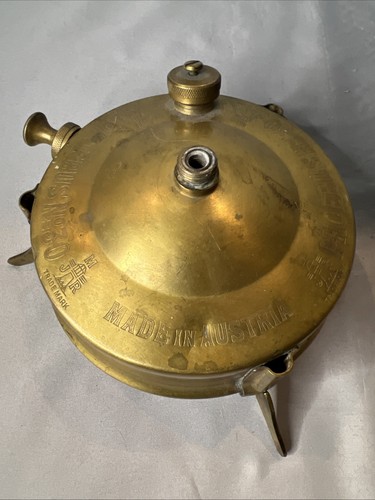 Estufa de campamento Phoebus Nº 30 vintage para restauración de piezas hecha en Austria - Imagen 2 de 7