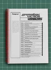 Roland MC-505 — Owners Manual User Guide Instructions — 258 Pages — USA Made