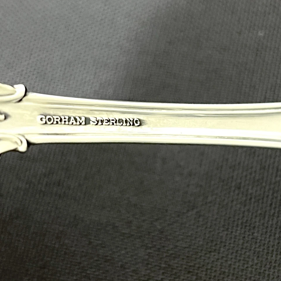 "Cucharón de salsa de plata esterlina King Edward de Gorham 63 g 6,5""" Foto 3 de 4